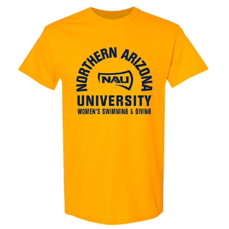 Northern Arizona - NCAA Women's Swimming & Diving : Kaci Kelaher - Classic Shersey T-Shirt-- Terry Blend Velvet Blend Canvas Blend Northern Arizona - NCAA Women's Swimming & Diving : Kaci Kelaher - Classic Shersey T-Shirt-- Terry Blend Velvet Blend Canvas Blend