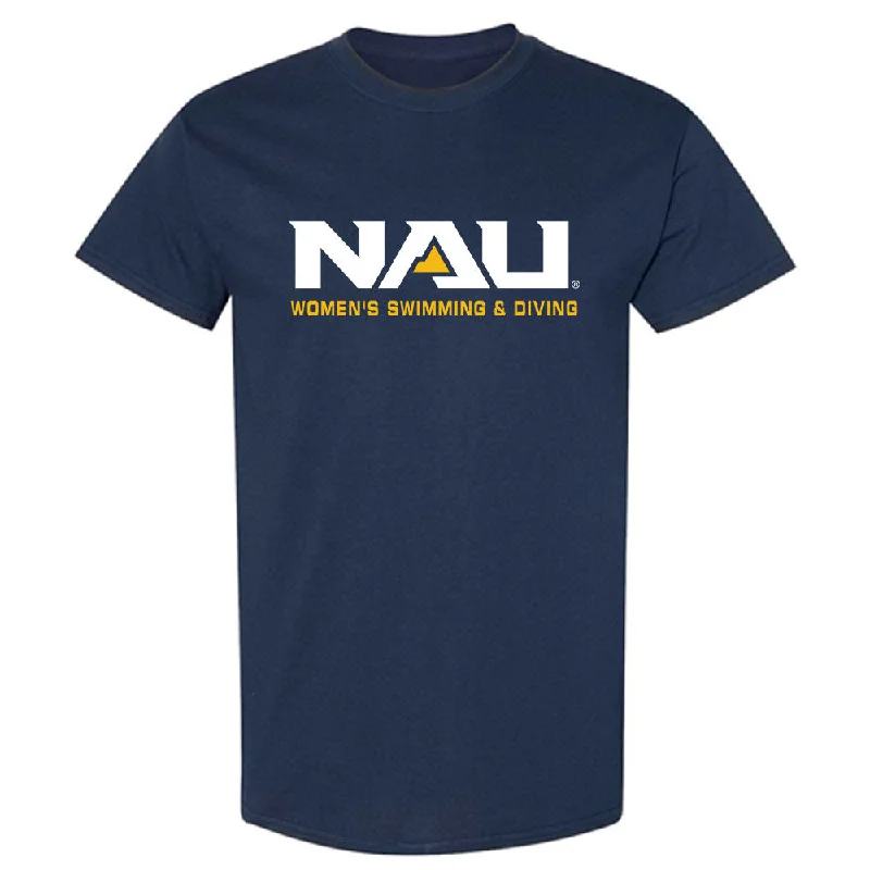 Northern Arizona - NCAA Women's Swimming & Diving : Gracie Munk - Classic Shersey T-Shirt-- Plaid T-Shirt Polka Dot Checkered Northern Arizona - NCAA Women's Swimming & Diving : Gracie Munk - Classic Shersey T-Shirt-- Plaid T-Shirt Polka Dot Checkered