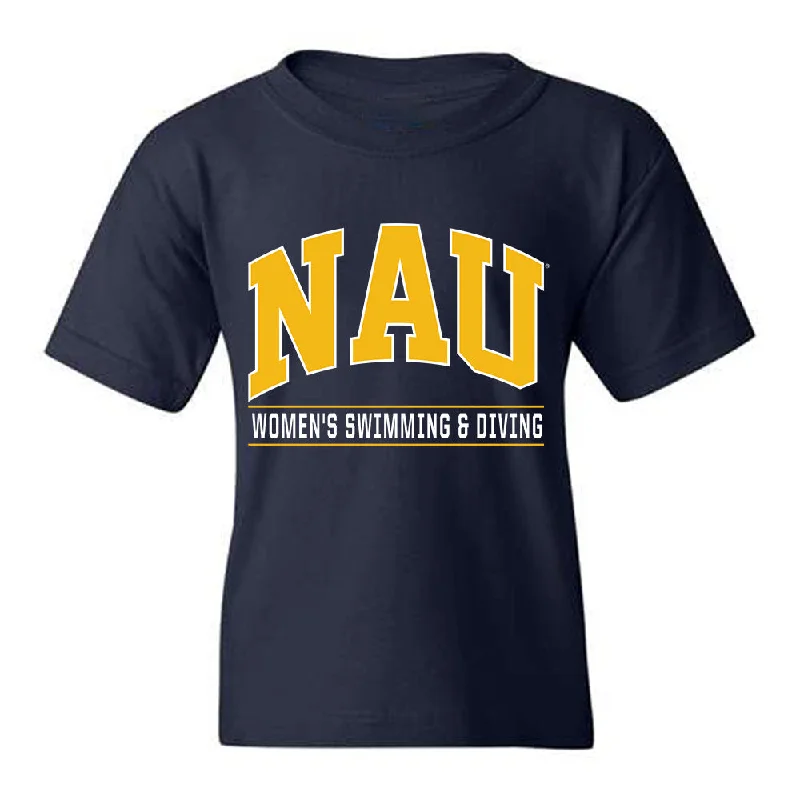 Northern Arizona - NCAA Women's Swimming & Diving : Gracie Munk - Classic Shersey Youth T-Shirt-- Rayon Velvet Corduroy Northern Arizona - NCAA Women's Swimming & Diving : Gracie Munk - Classic Shersey Youth T-Shirt-- Rayon Velvet Corduroy