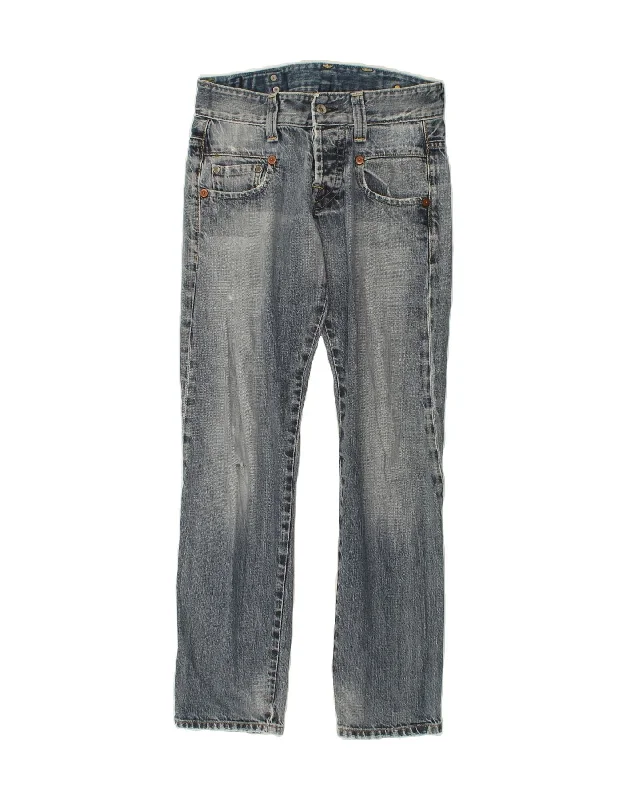 G-STAR Mens Slim Straight Jeans W28 L32 Blue Cotton Comfortable Straight-Legged Denim G-STAR Mens Slim Straight Jeans W28 L32 Blue Cotton Comfortable Straight-Legged Denim