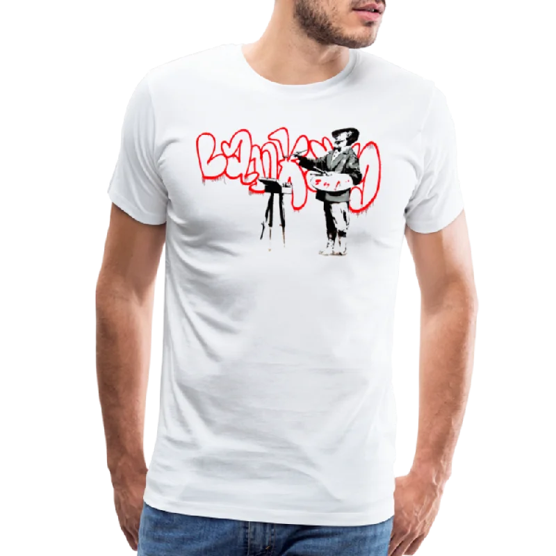 Banksy The Painter (Velazquez) From Portobello Road T-Shirt-- Modern Contemporary Chic Banksy The Painter (Velazquez) From Portobello Road T-Shirt-- Modern Contemporary Chic