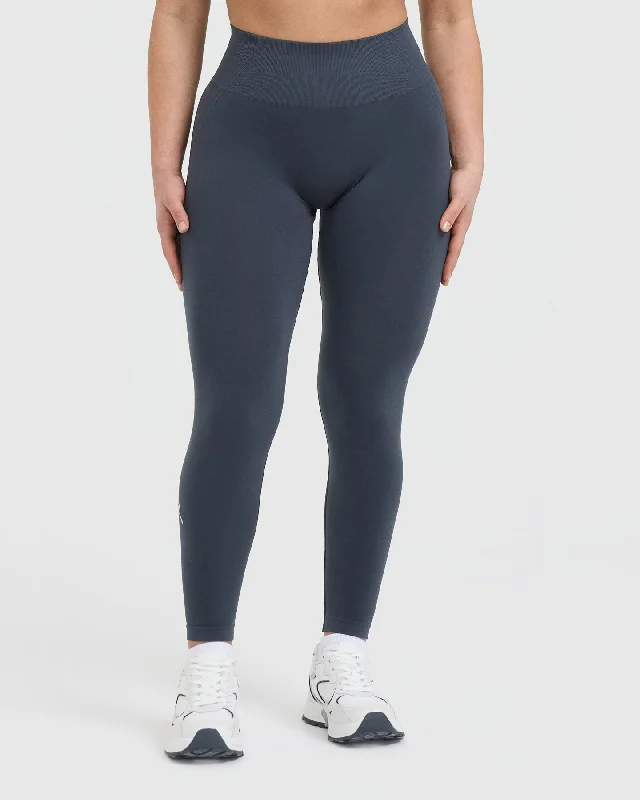 Effortless Seamless Leggings | True Blue