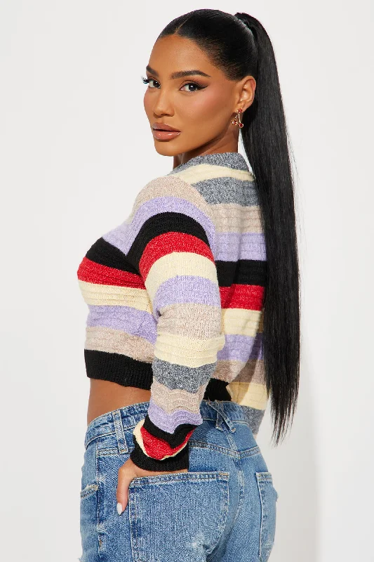 Sahara Striped Sweater - Multi Color