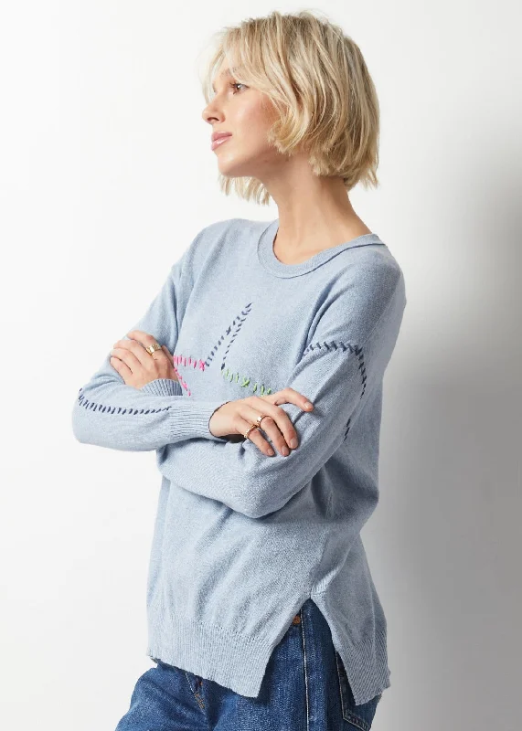 Star Sweater - Chambray