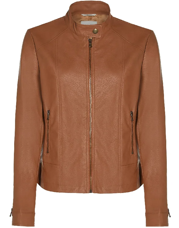 Tan Vegan Leather / XS