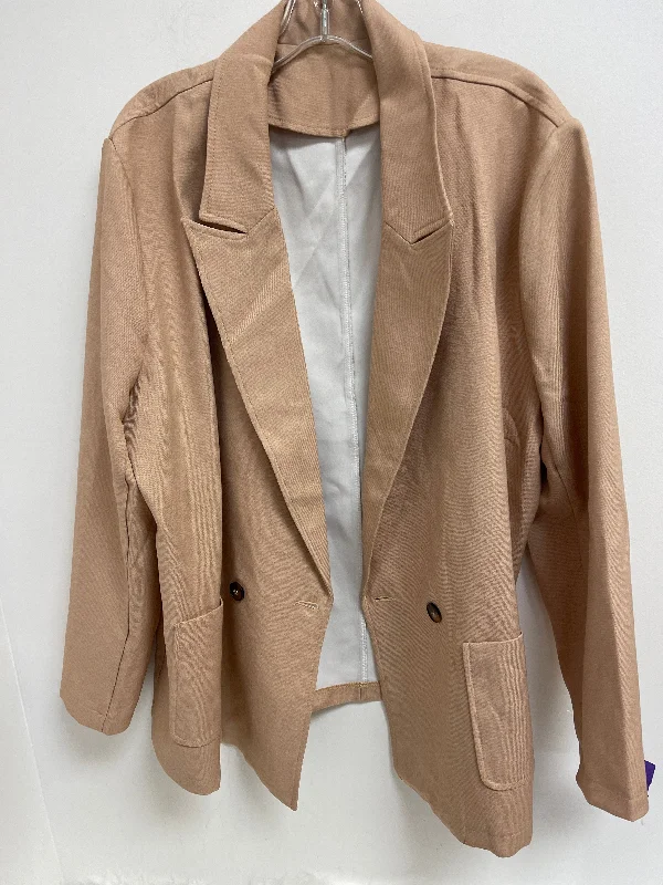 Cream Blazer Clothes Mentor, Size Xl