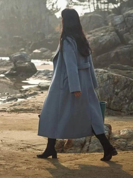 Decision To Leave 2022 Tang Wei Blue Trench Coat