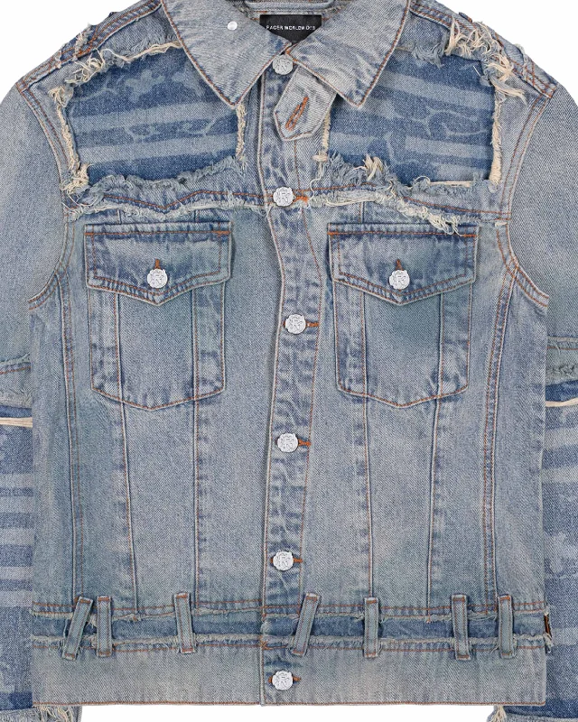 Washed Liberty Denim Jacket