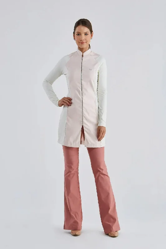 Coats & Scrubs Women's Mix Carmel Nude Lab Coat