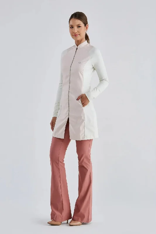 Coats & Scrubs Women's Mix Carmel Nude Lab Coat