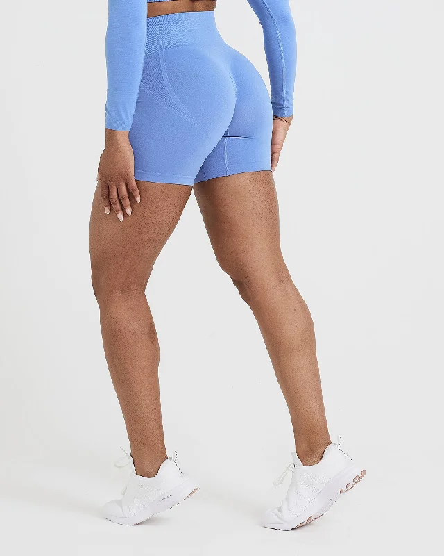 Effortless Seamless Shorts | Light Denim