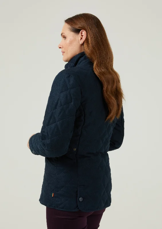 Felwell Ladies Jacket In Dark Navy - Regular Fit