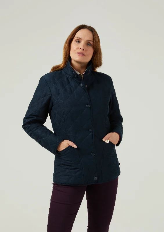 Felwell Ladies Jacket In Dark Navy - Regular Fit