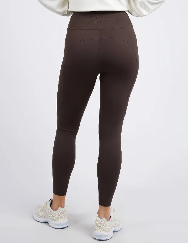 Foxwood Leisure Fit Burn Leggings - Brown