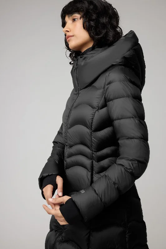 LITA WAVY QUILT LIGHTWEIGHT DOWN JACKET