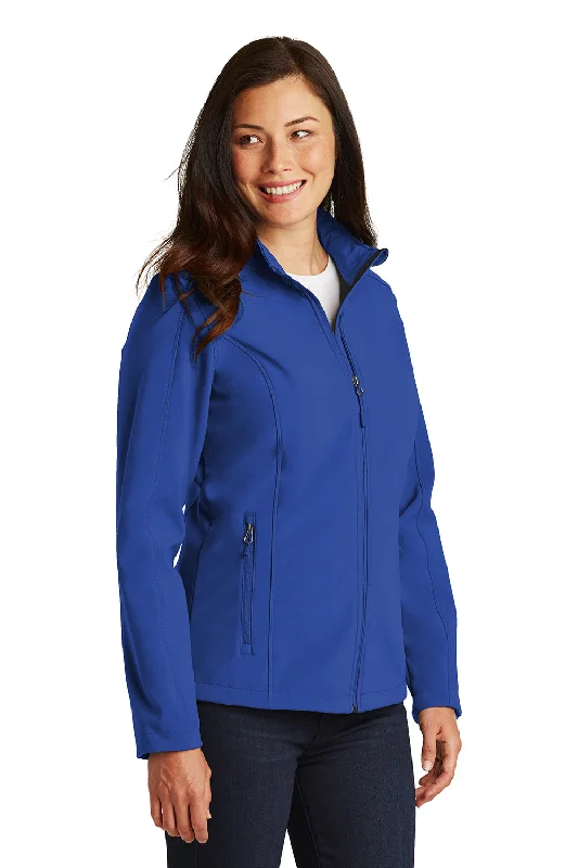 Port Authority Womens Core Wind & Water Resistant Full Zip Jacket - True Royal Blue