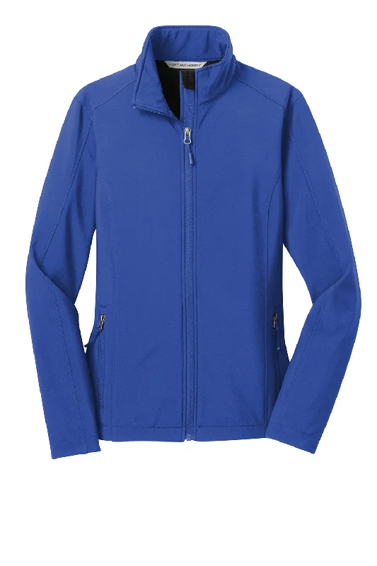 Port Authority Womens Core Wind & Water Resistant Full Zip Jacket - True Royal Blue