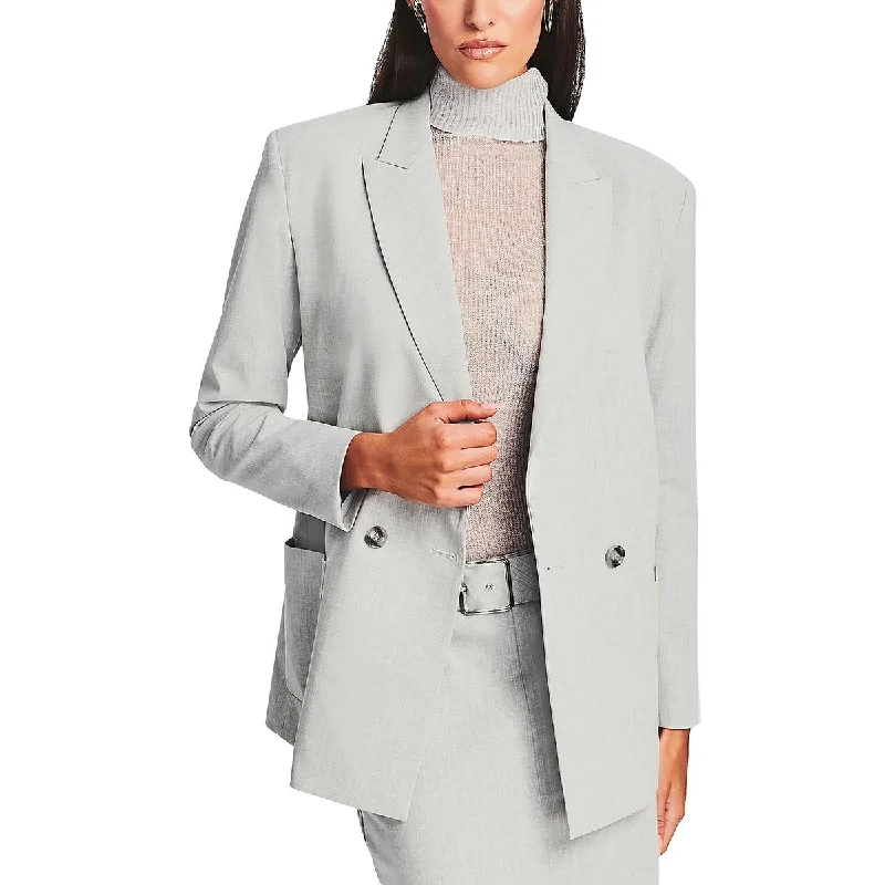 Ser.o.ya Womens Natasha Wool Career One-Button Blazer