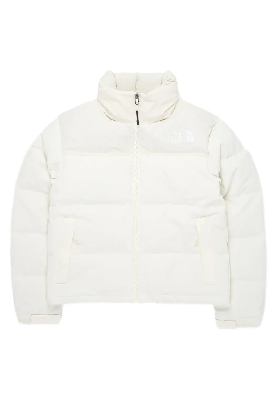 The North Face Women’s 92 Ripstop Nuptse Jacket - White Dune