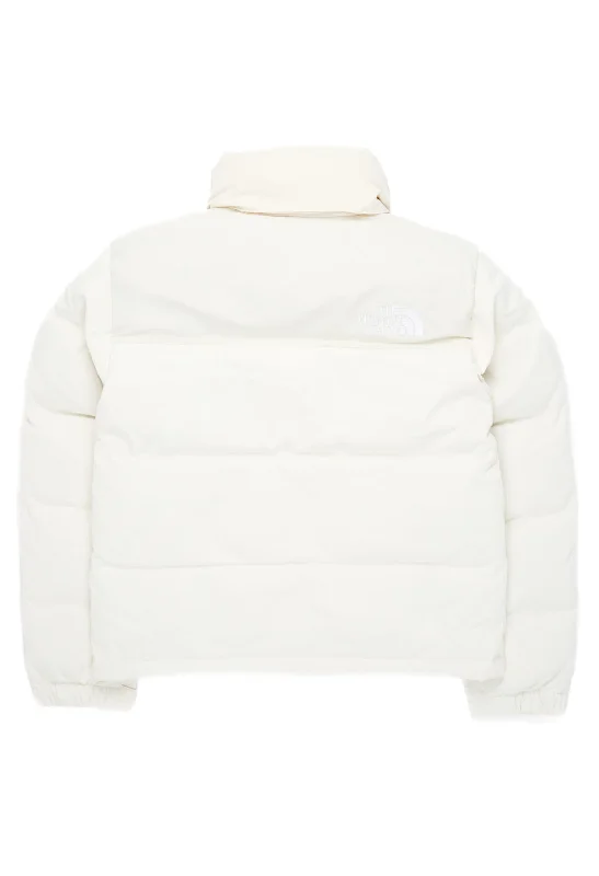 The North Face Women’s 92 Ripstop Nuptse Jacket - White Dune