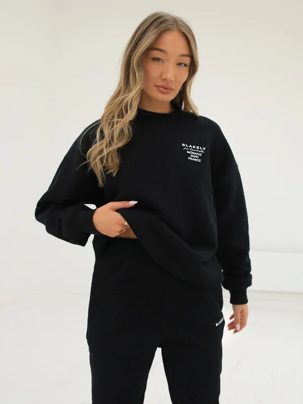 Monaco Women's Jumper - Black