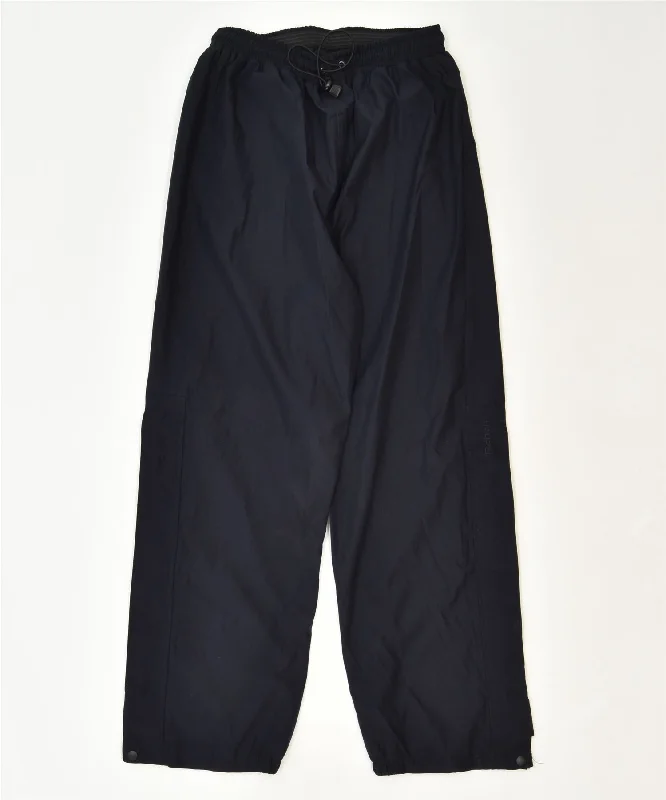 ROHAN Womens Tracksuit Trousers Medium Navy Blue Polyester Sports