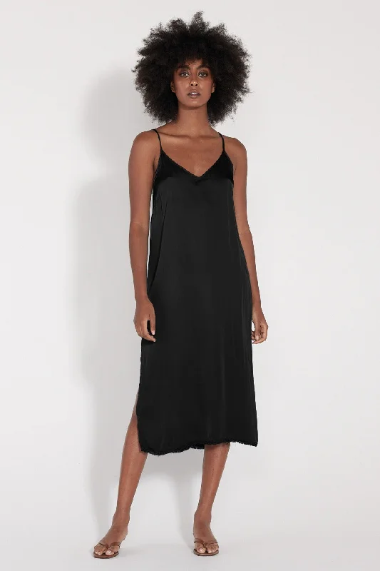 Black Slip Dress