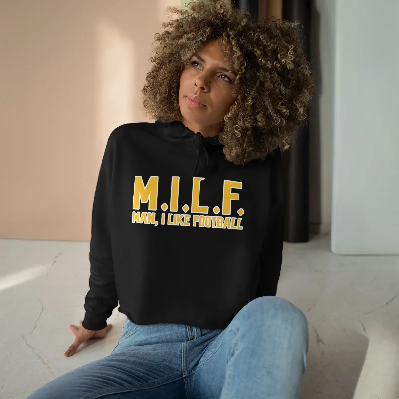 Crop Hoodie - M.I.L.F.