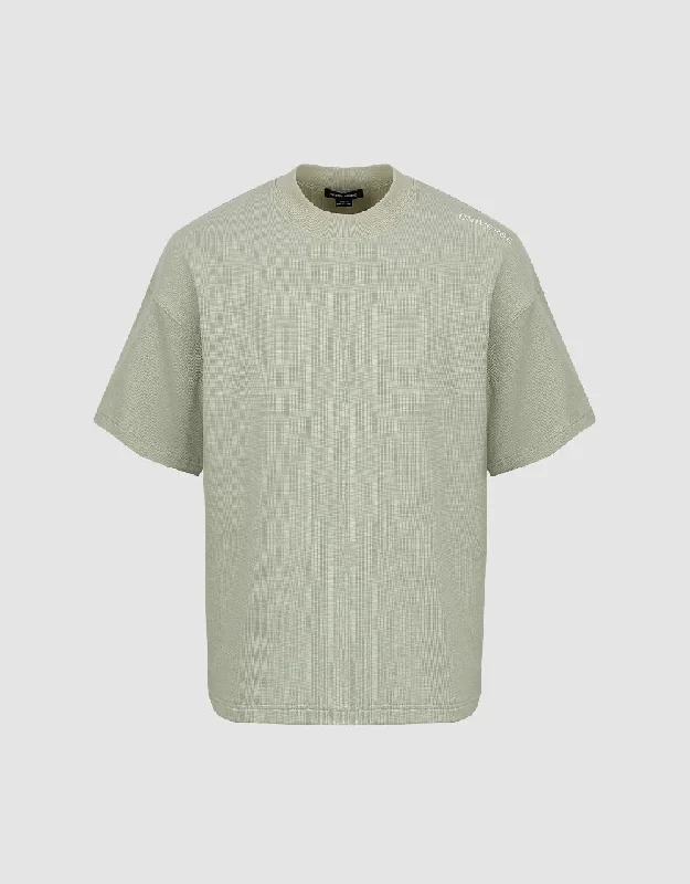 Loose Knitted T-Shirt