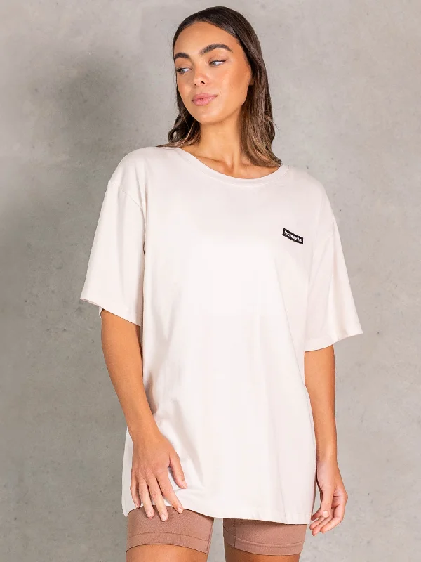 NRG Oversized T-Shirt - Oat