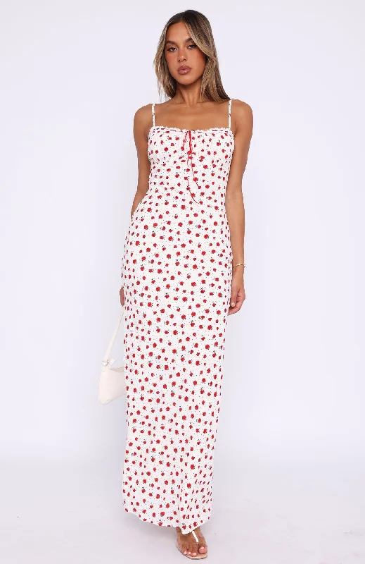 Making Decisions Maxi Dress Poppy Spritz