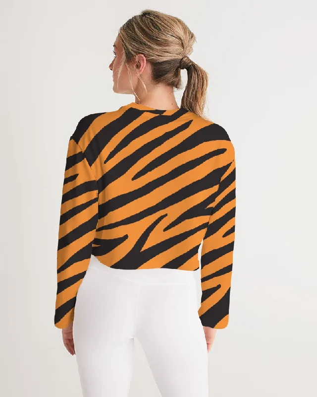 AKH Tiger Women's Cropped Sweatshirt