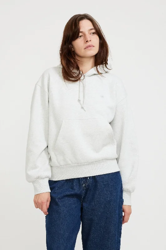 Hooded Casey Sweatshirt Ash Heather/Silver