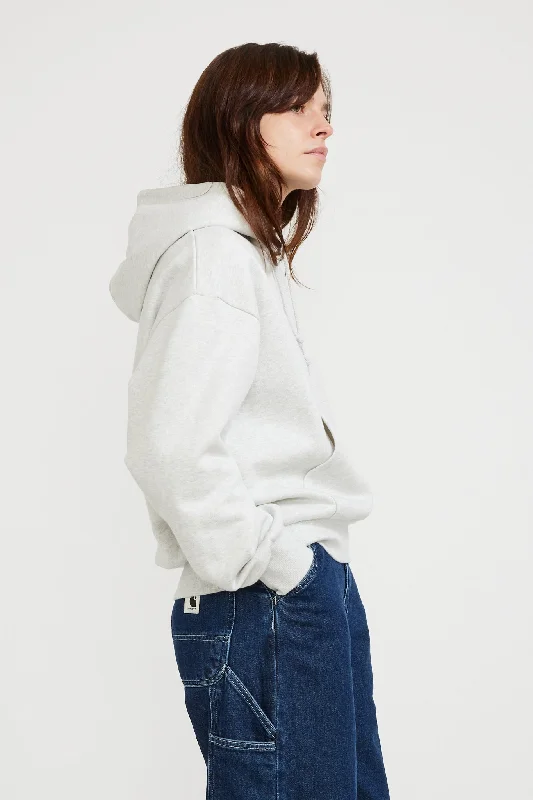 Hooded Casey Sweatshirt Ash Heather/Silver