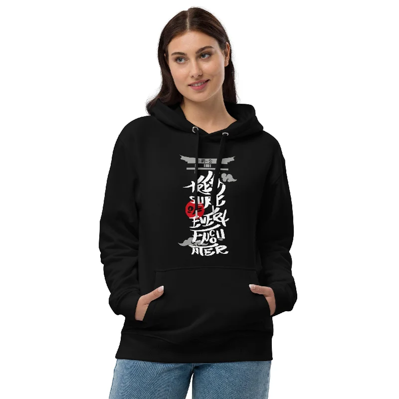 Premium eco hoodie, Treasure of Every Encounter