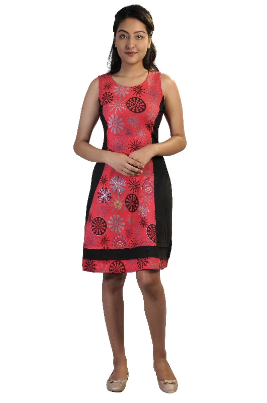 ladies-summer-sleeveless-dress-with-flower-pattern-print-and-embroidery-sn1379