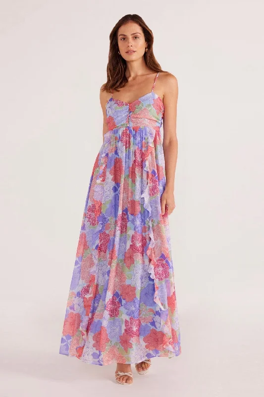 Belle Ruffle Maxi Dress