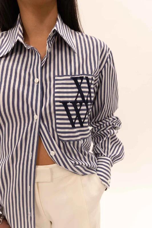 Viktoria & Woods Psalms Shirt - Hartwell Stripe