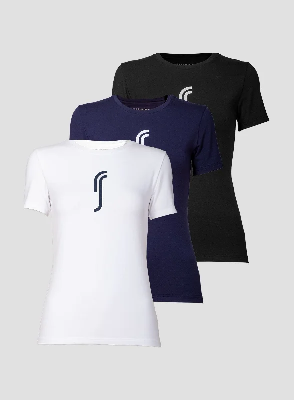 Women's Paris Modal Tee - 3-Pack