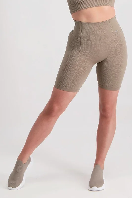 Luxe Seamless Biker Shorts - Espresso