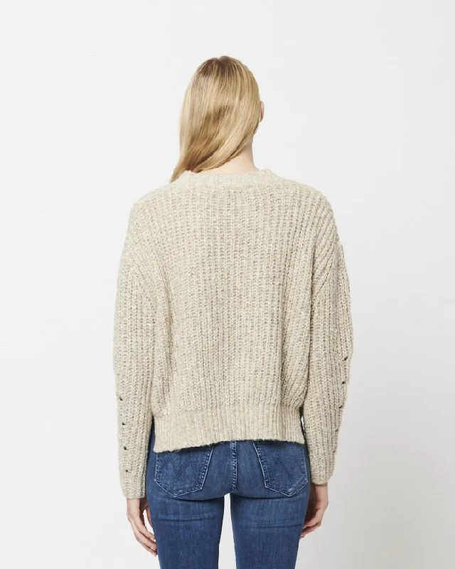 Constance Knit Sweater (Oatmeal)