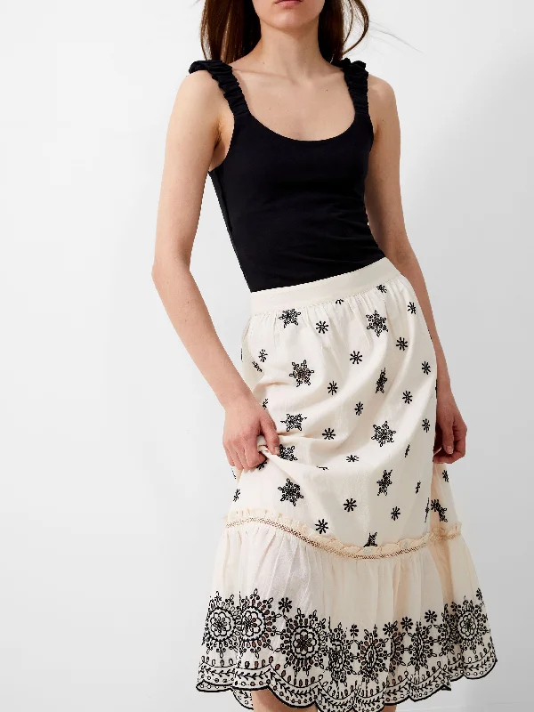 Felicity Embroidered Skirt