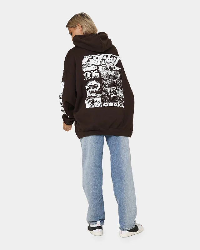 Goat Crew Osaka Hoodie Brown