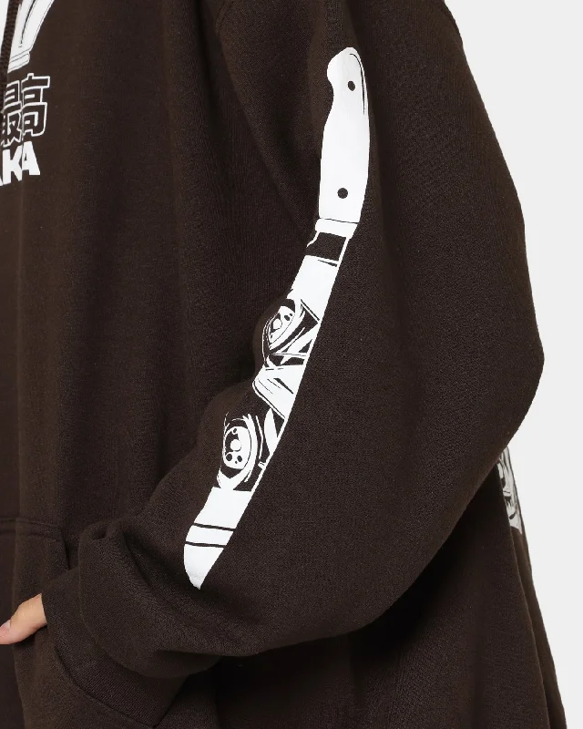 Goat Crew Osaka Hoodie Brown