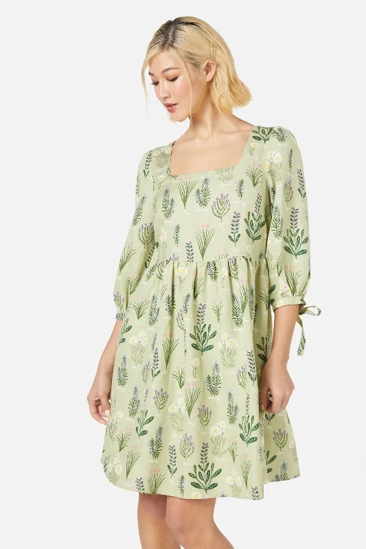 Herb Garden Mini Dress