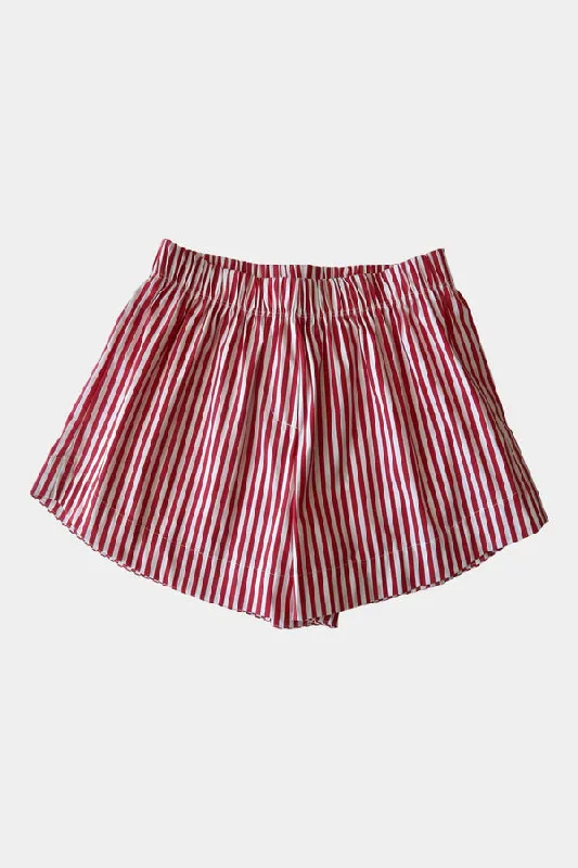 Kimberly Taylor Kyla Shorts Red Stripe