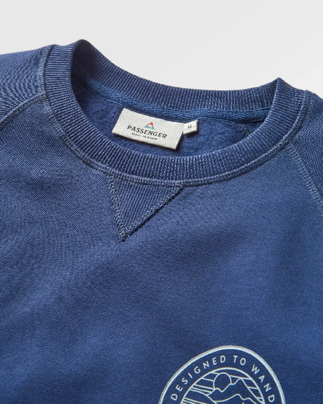 Odyssey Organic Cotton Sweatshirt - Rich Navy