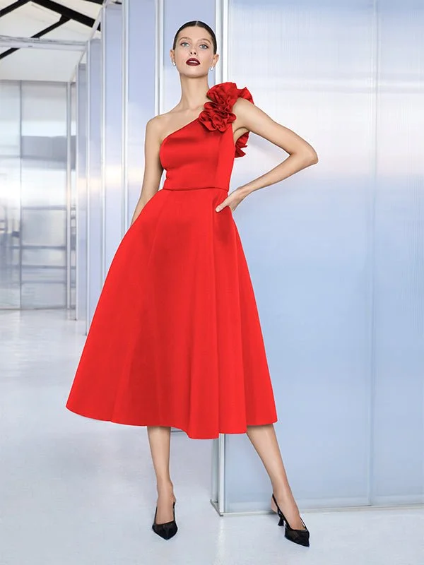 Skye Red Cocktail Dress