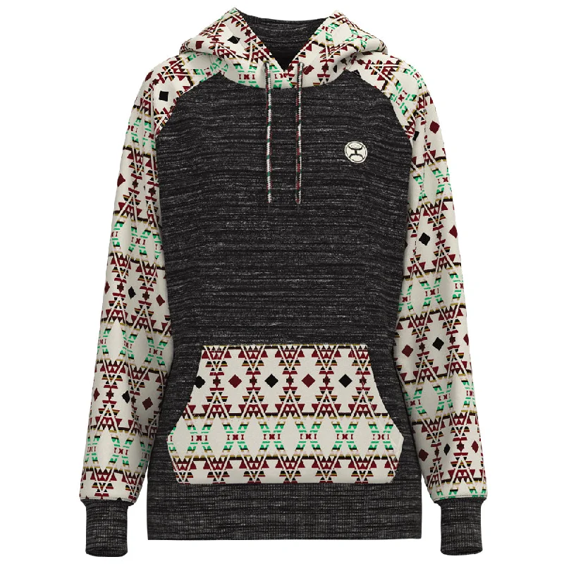 ""Summit"" Charcoal/Aztec Hoody