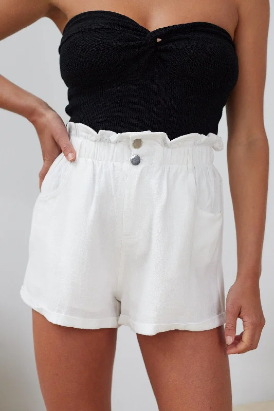 Tasha Shorts - White